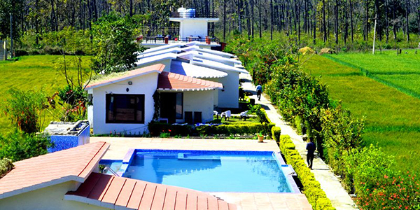 Corbett Treat Resort Top View